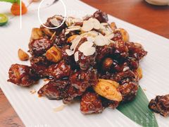 黑蒜子牛肉粒-陆壹捌餐厅(五大道店)