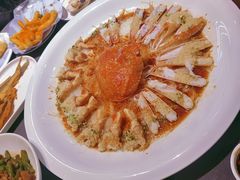 蒜蓉粉丝蒸板蟹-海鲜e族(马王堆店)