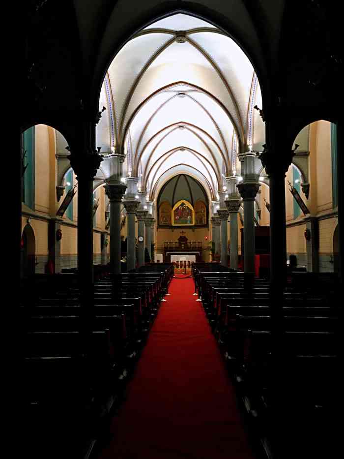 西直门天主堂-"天主教堂 世界三大宗教之一,也被称为".