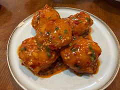 鱼香茄饼-永乐饭店