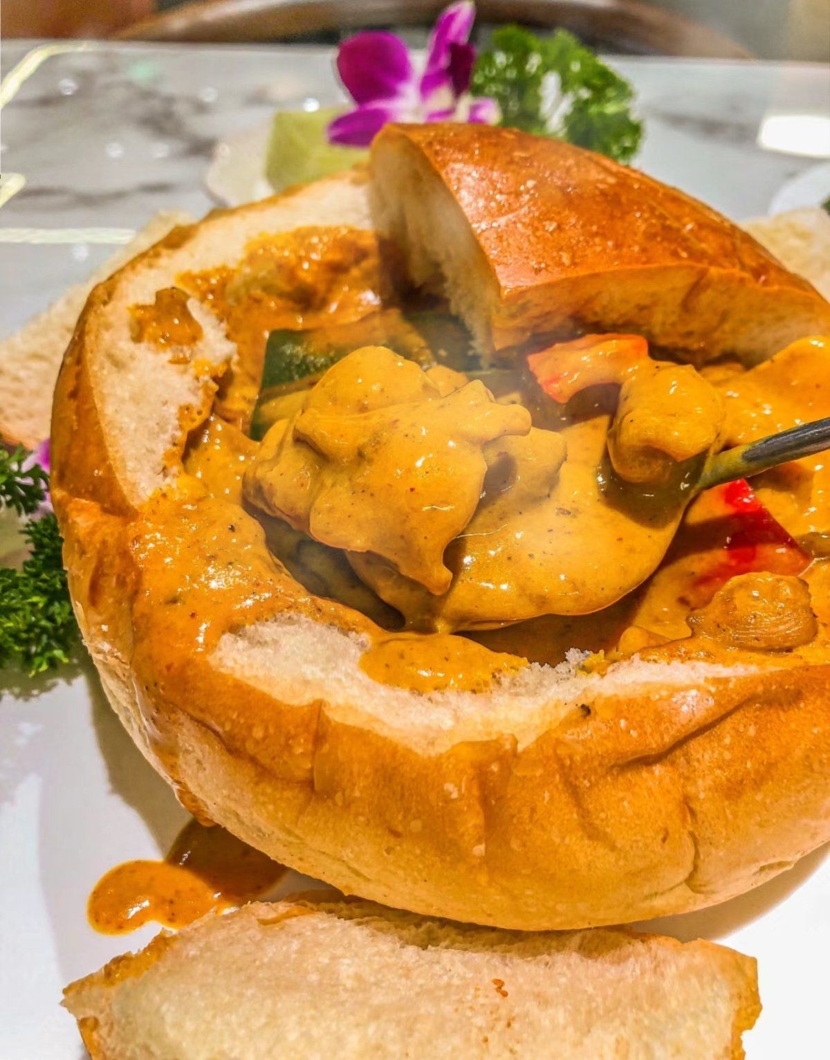 🍛 咖喱面包鸡