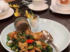 有机脆瓜炒獐子岛螺片-广州文华东方酒店·江-由辉师傅主理