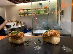 黑椒脑花寿司-戏作寿司(观音桥店)