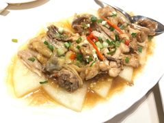 冰川瓜蒸土鸡猪肚-广东胜利宾馆西关粤中餐厅