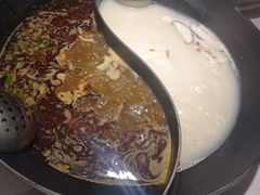 双拼锅底-新辣道鱼火锅(上地华联店)