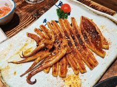 现烤整只大鱿鱼-小川洋风料理(街道口店)