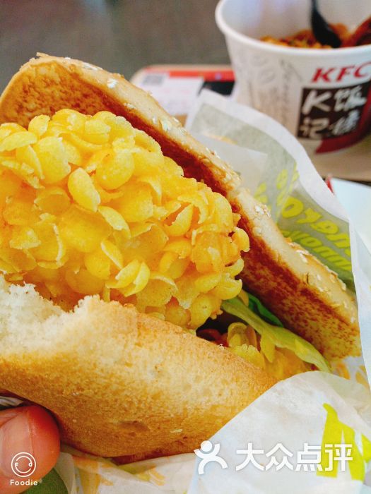 肯德基(泰隆店)虾堡图片 - 第2张