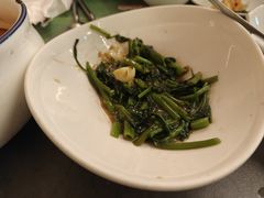 秘制虾酱炒空心菜-帕蓝·暹罗料理(大学路店)