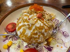 炸温泉蛋土豆泥沙律-仙隐小鹿中華の日料(正弘城店)