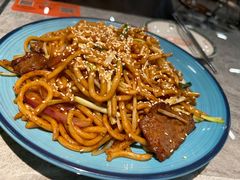 黑椒牛肉炒乌冬-皇后餐厅-煲仔·小菜·打边炉(古北店)