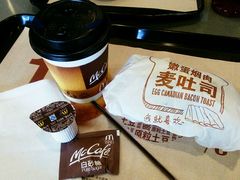嫩蛋烟肉麦吐司套餐-麦当劳(四川北路店)
