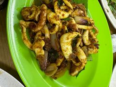 辣炒鱿鱼-明记烧鱼美味店