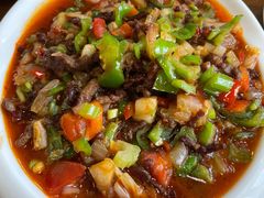 伊犁碎肉拌面-歹歹的加个面过油肉拌面