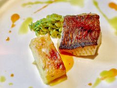 香煎澳洲南极犬牙鱼-大八江景意大利西餐厅LargeEight Italy Restaurant(1862时尚艺术中心店)