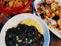 炸酱面-香港饭店0410(明洞店)
