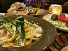 奶油培根面-SISTERS BAR RESTAURANT川意酒馆(嘉善老市H楼店)