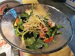 获奖的菠菜培根沙拉-有喜屋·日料·居酒屋(旭辉广场店)