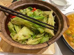 粤式虾膏啫生菜-尚一汤 广东炖汤(金桥国际店)