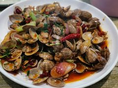 招牌辣炒花甲-鑫正兴东北烧烤(滨湖店)