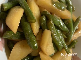 含有丰富膳食纤维的刀豆土豆