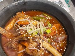 铁板辣鸡爪-山·烤辣鸡韩国料理(西溪路店)