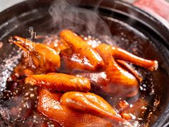 鲜沙姜生焗乳鸽-广州文华东方酒店·江-由辉师傅主理