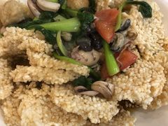 海鲜锅巴-大丰收海鲜酒楼·专业餐饮30年(连云港老字号店)