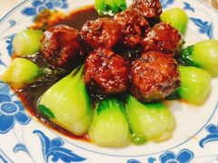 菜心素肉圆-功德林(南京西路店)