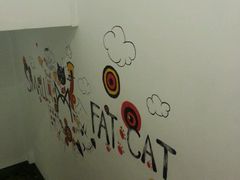 LOGO墙-小肥猫餐厅(海宁万朵城店)