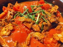 -贵州辣子鸡番茄鸡