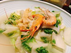 腐皮杭白菜-老头儿油爆虾·知味杭州(爱琴海购物中心)