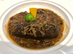 鲍汁野米扣辽参-世博源公馆·本帮融合菜·主题包厢·江景餐厅