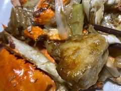 葱姜蒜梭子蟹-味莊·青岛菜(云霄路店)
