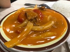 鲜茄牛肉饭-喜莲咖啡
