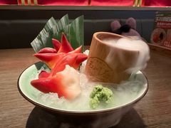 北极贝刺身-玉川屋创意日料(北美新天地店)