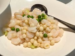 鸡头米炒虾仁-忆家名门·上海菜(徐家汇店)