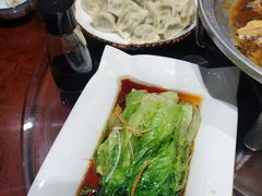 -东来菜馆•手抓海鲜家常菜•海鲜锅贴(鸽子窝店)