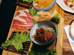 -明洞阿姨·韩式酱蟹烤肉·创意料理(三元桥店)