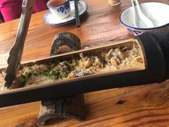 竹筒田鸡饭-香竹农庄•传统竹筒饭(十年店)