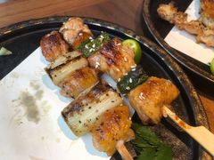 鸡肉大葱串-山葵家居酒屋(天目里店)