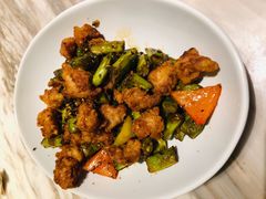 榄菜四季豆炒鸡脆骨-汤城小厨•粤菜•靓汤(西直门凯德MALL店)