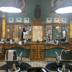 -小戈男士复古理发馆barber shop