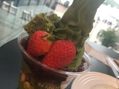 -36抹茶·千层与鲜果茶(欢乐海岸店)