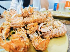 椒盐濑尿虾-贞姨美食·老字号海鲜大排档