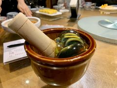 皮蛋擂茄子-小放牛炒菜馆(军校店)