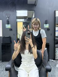 -藤野造型专业烫染接发