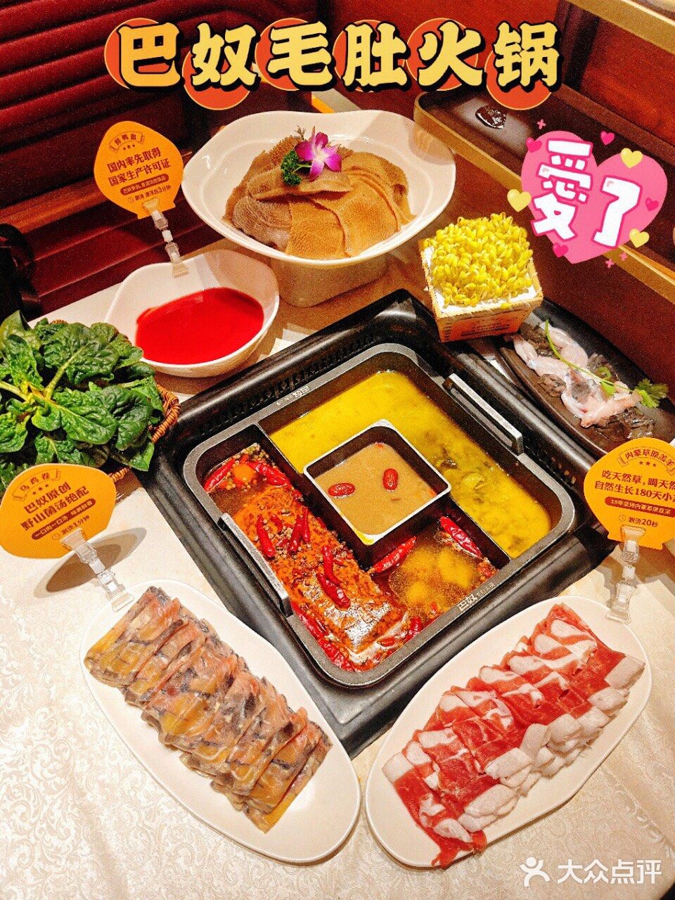 魔都人气美食 | 来巴奴毛肚火锅吃新品老坛酸菜锅底啦