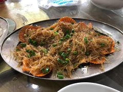 蒜蓉粉丝蒸扇贝-红月湾海鲜饭店•沙滩海景(双月湾店)