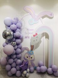 -七月气球布置订婚·宝宝宴· 求婚·生日布置(二七万达店)