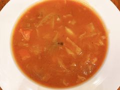 番茄牛肉牛筋浓汤-玛格萝妮比萨屋(四平店)